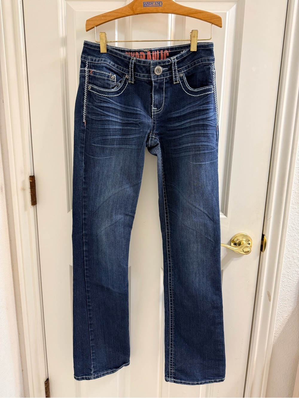 Hydraulic Blue Slim Bootcut Lola Jeans